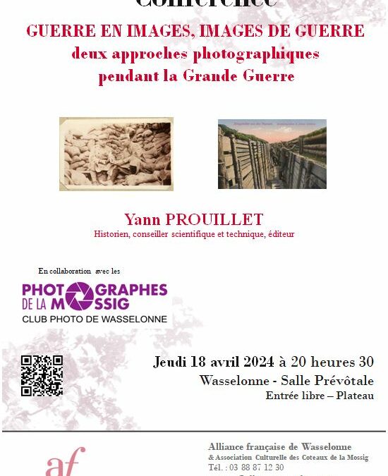 Conférence Guerre en images, images de guerre